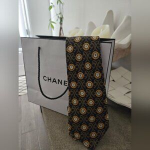CHANEL Tie With Shopping Bag